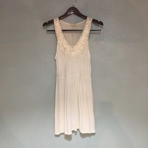 Forever 21 ivory dress.